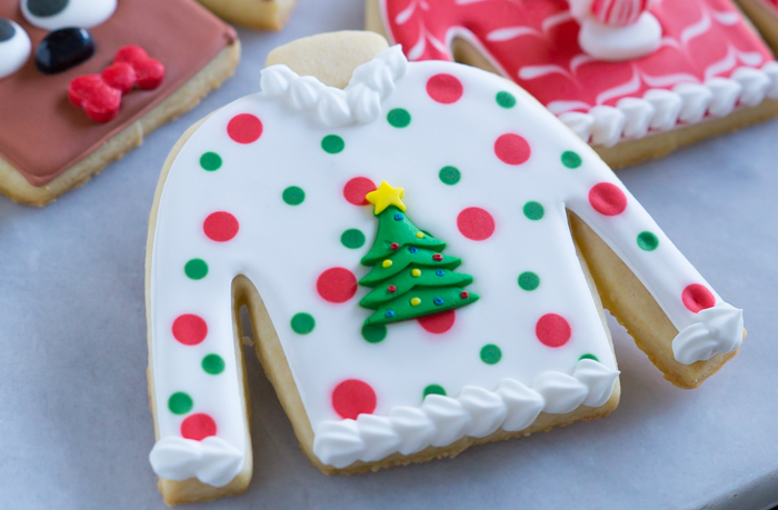 Ugly christmas top sweater cookies walmart